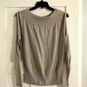 Free People Sweater with Shoulder Cutouts